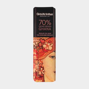 Mini Rajola de Xocolata Amatller 70% cacau Ghana 18g
