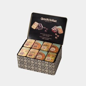 Chocolate Amatller Leaves 30g Metal Tins Display 40u
