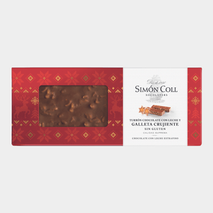 Torró Xocolata amb llet i galeta cruixent 250g