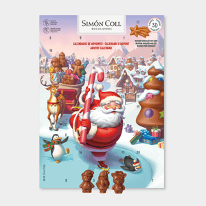 Calendari d'Advent Figures 3D Santa 216g